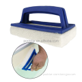Professional High-Quality Plastic Scrubbing Pad Brush with Sponge: The Ultimate Tool for Efficient Pool Cleaning and Filter Maintenance